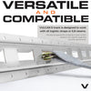 VULCAN E-Track - Vertical Galvanized Section - 4 Foot - 4 Pack