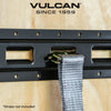 VULCAN E-Track - Vertical Painted Section - 4 Foot - 4 Pack