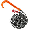VULCAN Alloy Tow Chain with Forged Long J Hook - Grade 80 - 3/8 Inch x 10 Foot - PROSeries - 7,100 Pound Safe Working Load