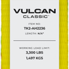 VULCAN Complete Axle Tie Down System - 2 Inch - Classic Yellow Series