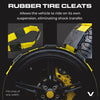 VULCAN Autohauler Car Tie Down System - Rolling Idler Three Cleat - 120 Inch - 3,300 Pound Safe Working Load
