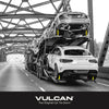 VULCAN Autohauler Car Tie Down System - Rolling Idler Three Cleat - 120 Inch - 3,300 Pound Safe Working Load