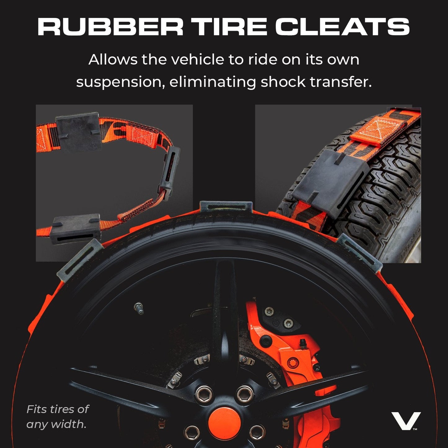 VULCAN Autohauler Car Tie Down System - Rolling Idler Three Cleat - 120 Inch - 3,300 Pound Safe Working Load
