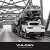 VULCAN Autohauler Car Tie Down System - Rolling Idler Three Cleat - 120 Inch - 3,300 Pound Safe Working Load