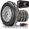 VULCAN Autohauler Car Tie Down System - Rolling Idler Three Cleat - 120 Inch - 3,300 Pound Safe Working Load