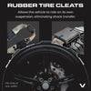 VULCAN Autohauler Car Tie Down System - Rolling Idler Three Cleat - 120 Inch - 3,300 Pound Safe Working Load
