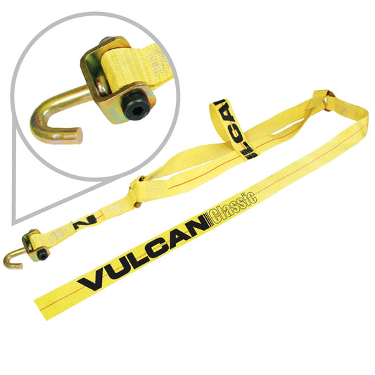 Replacement Strap For VULCAN Classic Basket Style Autohauler Car Tie Down System with Rolling Idler - 3,300 Pound Safe Working Load - Replacement Strap Only - No Rolling Idler