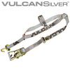 VULCAN Basket Style Autohauler Car Tie Down System with Rolling Idler - 3,300 Pound Safe Working Load