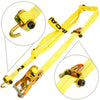 VULCAN Basket Style Autohauler Car Tie Down System with Rolling Idler - 3,300 Pound Safe Working Load