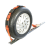 VULCAN Car Tie Down - E Track - Rolling Idler 3-Cleat - 120 Inch - 3,300 Pound Safe Working Load