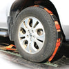 VULCAN Car Tie Down - E Track - Rolling Idler 3-Cleat - 120 Inch - 3,300 Pound Safe Working Load