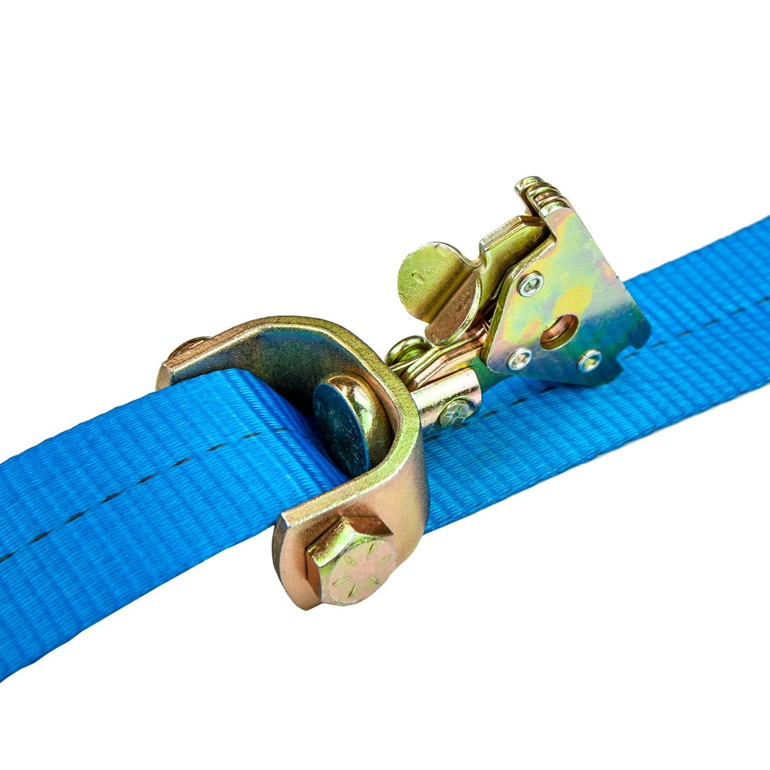 VULCAN Car Tie Down - E Track - Rolling Idler 3-Cleat - 120 Inch - 3,300 Pound Safe Working Load