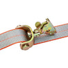 VULCAN Car Tie Down - E Track - Rolling Idler 3-Cleat - 120 Inch - 3,300 Pound Safe Working Load