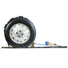 VULCAN Car Tie Down - E Track - Rolling Idler 3-Cleat - 120 Inch - 3,300 Pound Safe Working Load