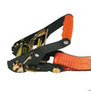 VULCAN Car Tie Down with Chain Anchors - Flat Bed Side Rail - 3,300 Pound Safe Working Load