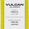 VULCAN Car Tie Down with Chain Anchors - Flat Bed Side Rail - 3,300 Pound Safe Working Load