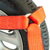 VULCAN Car Tie Down with Snap Hooks - Flat Bed Side Rail - 3,300 Pound Safe Working Load