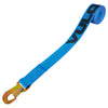 VULCAN Wheel Dolly Tire Harness - Flat Snap Hook - 84 Inch - Blue - 1,665 Pound Safe Working Load