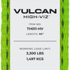 VULCAN Snap Hook Tie Down Kits with Heavy Duty Stake Pocket D Rings - Lasso Style
