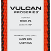 VULCAN Snap Hook Tie Down Kits with Heavy Duty Stake Pocket D Rings - Lasso Style