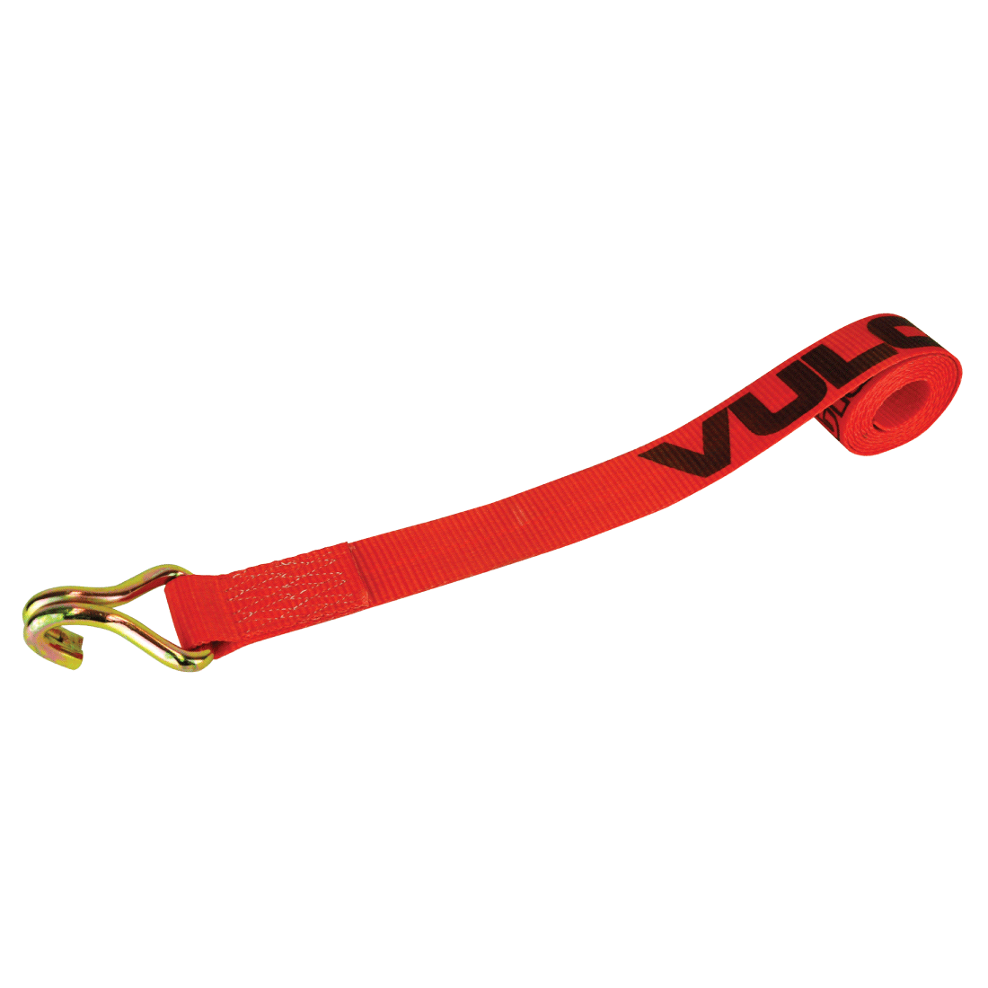 VULCAN Wheel Dolly Tire Harness - Double Wire J-Hook - 84 Inch - Red - 3,300 Pound Safe Working Load