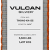 VULCAN Car Tie Down with Adjustable Loop - Chain Ratchet - 3,300 Pound Safe Working Load