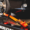 VULCAN Exotic Car Rim Tie Down Set