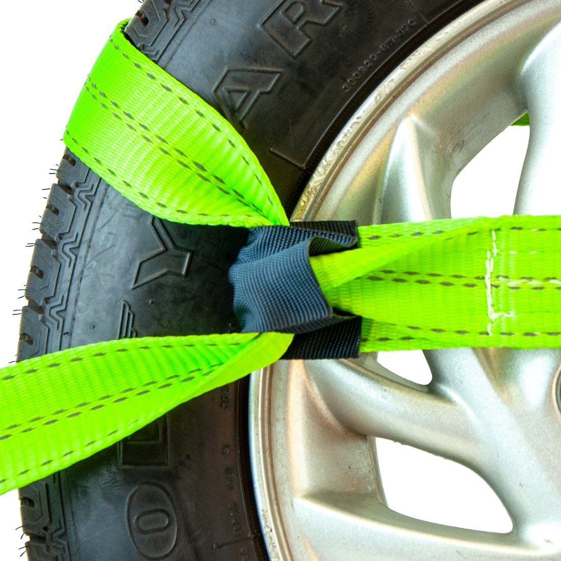 VULCAN 8-Point Vehicle Tie Down Kit with Chain Tails On Both Ends