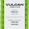 VULCAN 8-Point Vehicle Tie Down Kit with Chain Tails On Both Ends