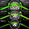 VULCAN 8-Point Vehicle Tie Down Kit with Snap Hooks on Both Ends - Set of 4 - Reflective High-Viz