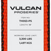 VULCAN 8-Point Vehicle Tie Down Kit with Chain Tails On Both Ends