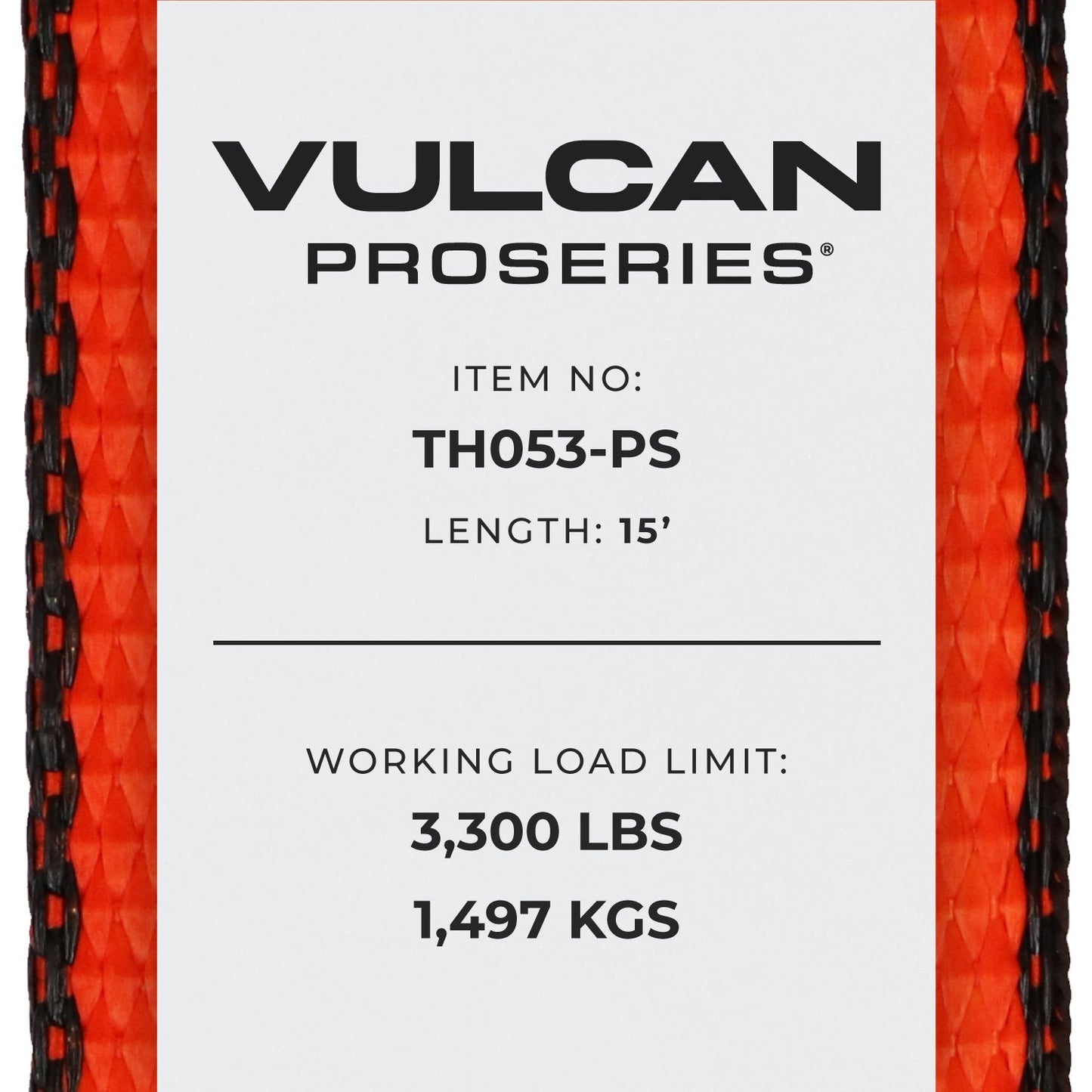 VULCAN 8-Point Vehicle Tie Down Kit with Chain Tails On Both Ends