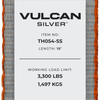 VULCAN 8-Point Roll Back Vehicle Tie Down Kit with Snap Hooks on Both Ends - Set of 4 - Silver Series