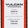 VULCAN 8-Point Roll Back Vehicle Tie Down Kit with Snap Hook On Strap Ends and Chain Tail On Ratchet Ends