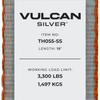 VULCAN 8-Point Roll Back Vehicle Tie Down Kit with Snap Hook On Strap Ends and Chain Tail On Ratchet Ends