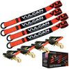 VULCAN Exotic Car Rim Tie Down Set