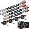 VULCAN Exotic Car Rim Tie Down Set
