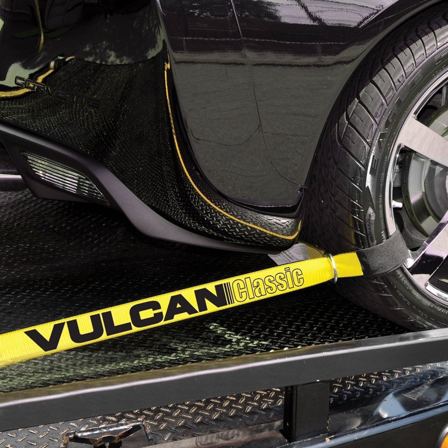 VULCAN Exotic Car Rim Tie Down Set