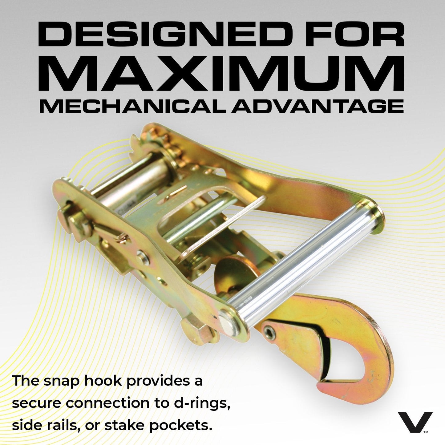 VULCAN Exotic Car Rim Tie Down Set