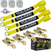 VULCAN Exotic Car Rim Tie Down Set