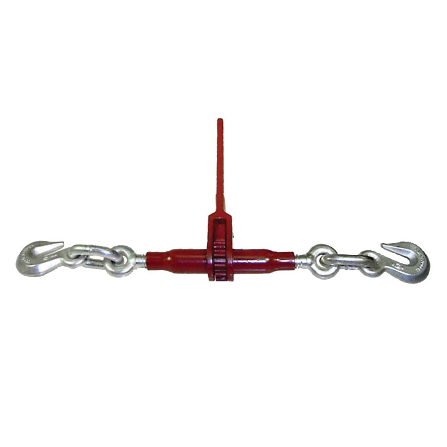 Durabilt Titan Ratchet Style Load Binder with 2 Grab Hooks - 15,000 Lbs. Safe Working Load (For 3/8'' Grade 120 or 1/2'' Grade 100 Chain)