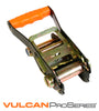 VULCAN Ratchet Buckle - Black with Molded Handle - PROSeries - 3,300 Pound Safe Working Load