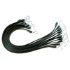 Tarp Straps with Crimped Hooks - 10 Inch - Box of 10