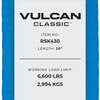 VULCAN Chain Anchor Ratchet Strap and Corner Protector Kit - 4 Inch x 30 Foot - 6,600 Pound Safe Working Load