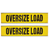 VULCAN Oversize Load Banner with Grommets - 2 Pack - Mesh - 18 Inch x 84 Inch