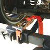 VULCAN Under Lift Ratcheting Vehicle Tie Down Straps - 2 Pack - PROSeries - 5,000 Pound Safe Working Load