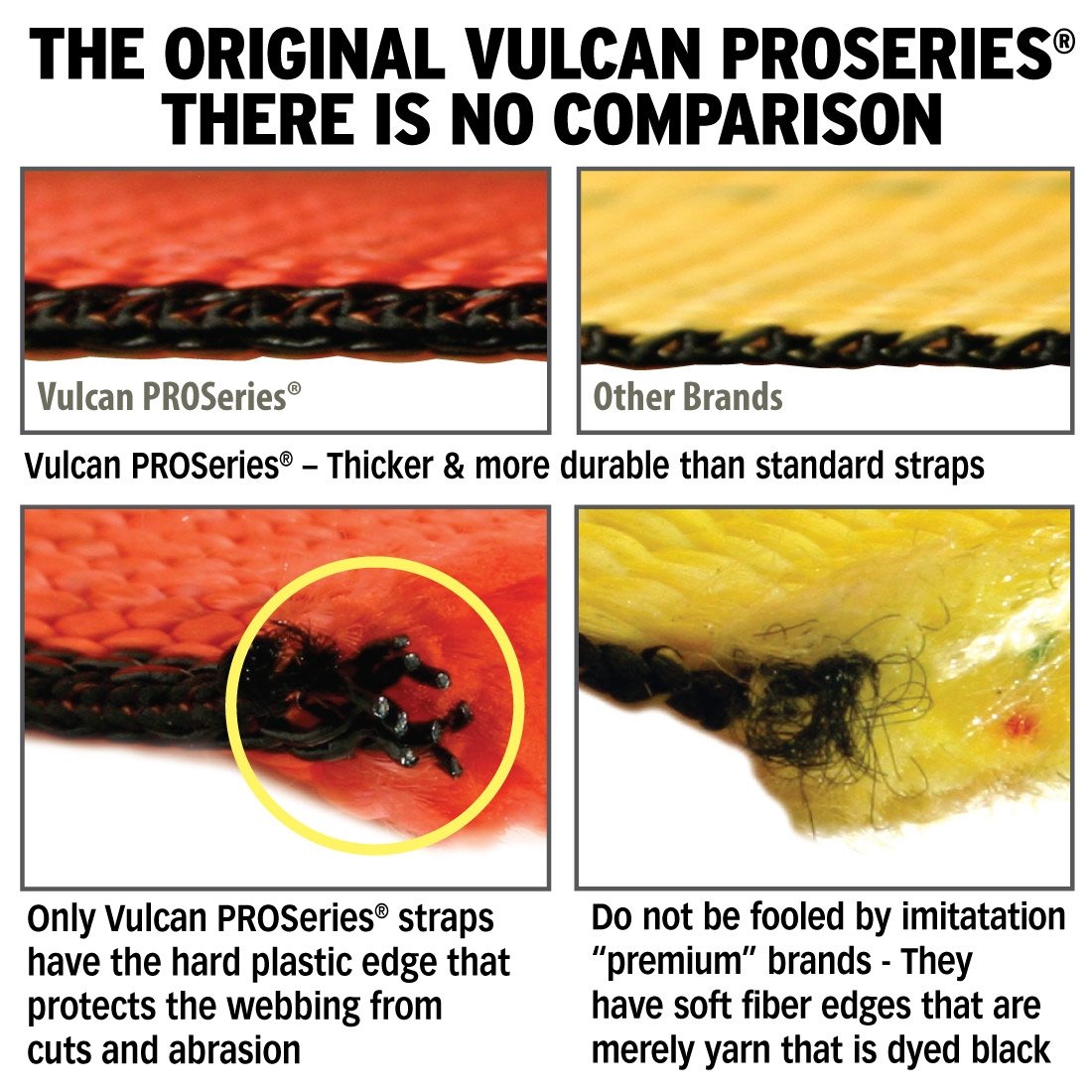 VULCAN Under Lift Ratcheting Vehicle Tie Down Straps - 2 Pack - PROSeries - 5,000 Pound Safe Working Load