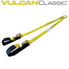 VULCAN Classic Web Bridle with Latching Axle Strap Ends - 3,300 Pound Safe Working Load (72'')