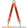 VULCAN Web Bridle with Forged 4 Inch J Hooks - 40 Inch - PROSeries - 4,700 Pound Safe Working Load