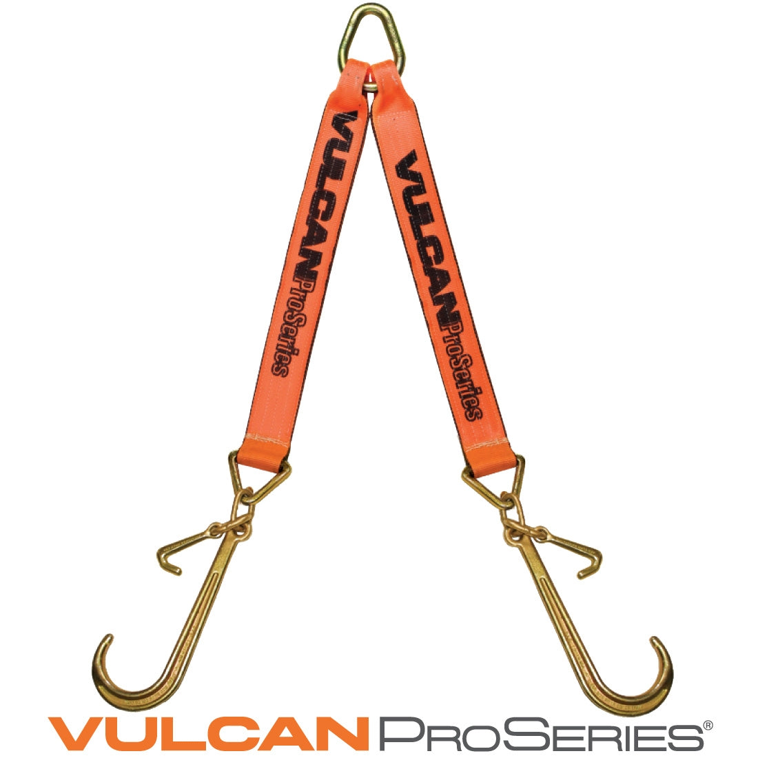 VULCAN Web Bridle Forged 15 Inch J Hooks and Forged 4 Inch J Hooks - 54 Inch - PROSeries - 4,700 Pound Safe Working Load